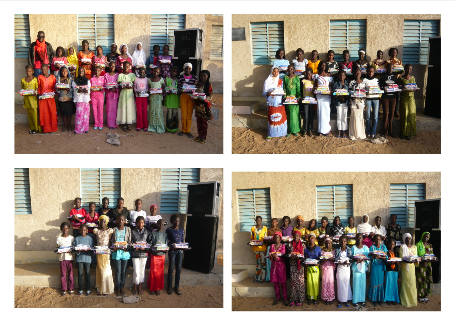 classi di alunne in "adozione" scolastica